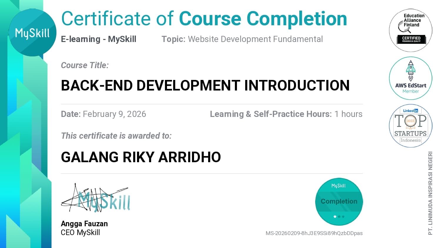 Back-End Development